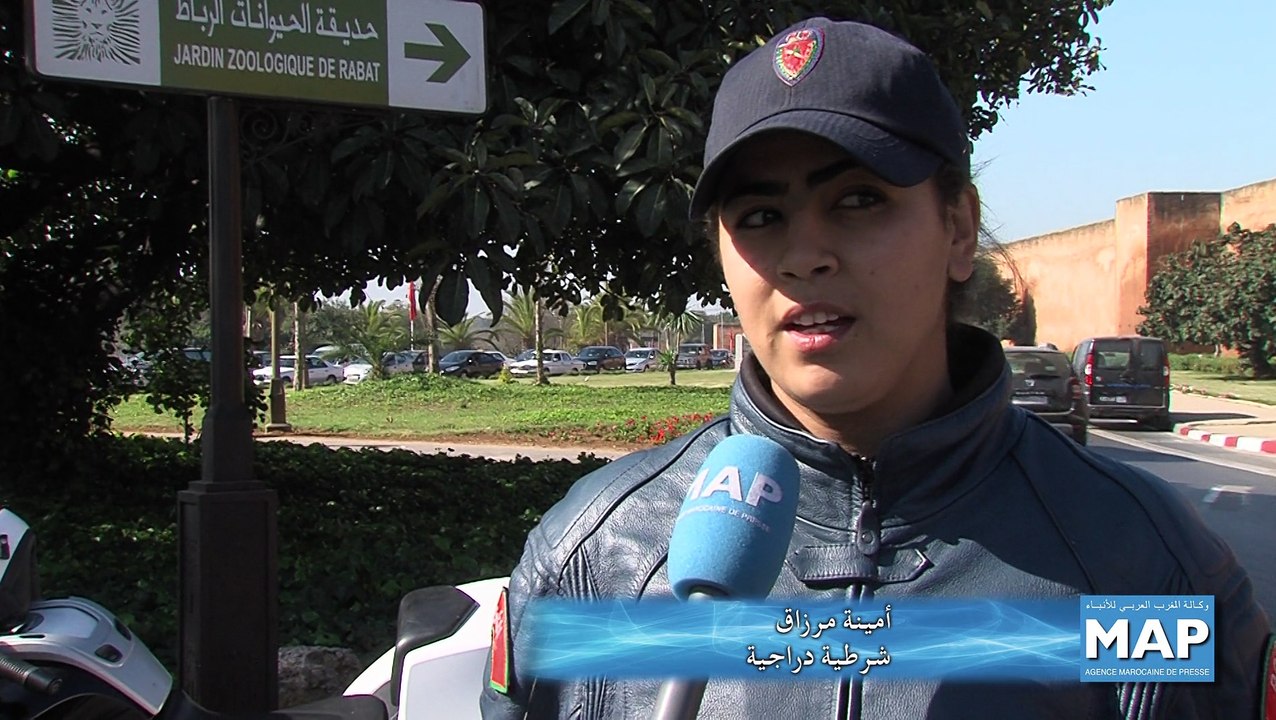 سارة وأمينة، شرطيتان من بين أخريات تألقن بكوكبة الدراجين الأمنيين
