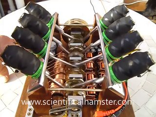 V8 solenoid engine