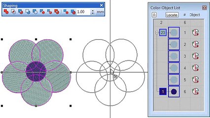Merging Vector and Embroidery Objects from Wilcom