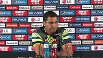 waqar younis leave press conference ...