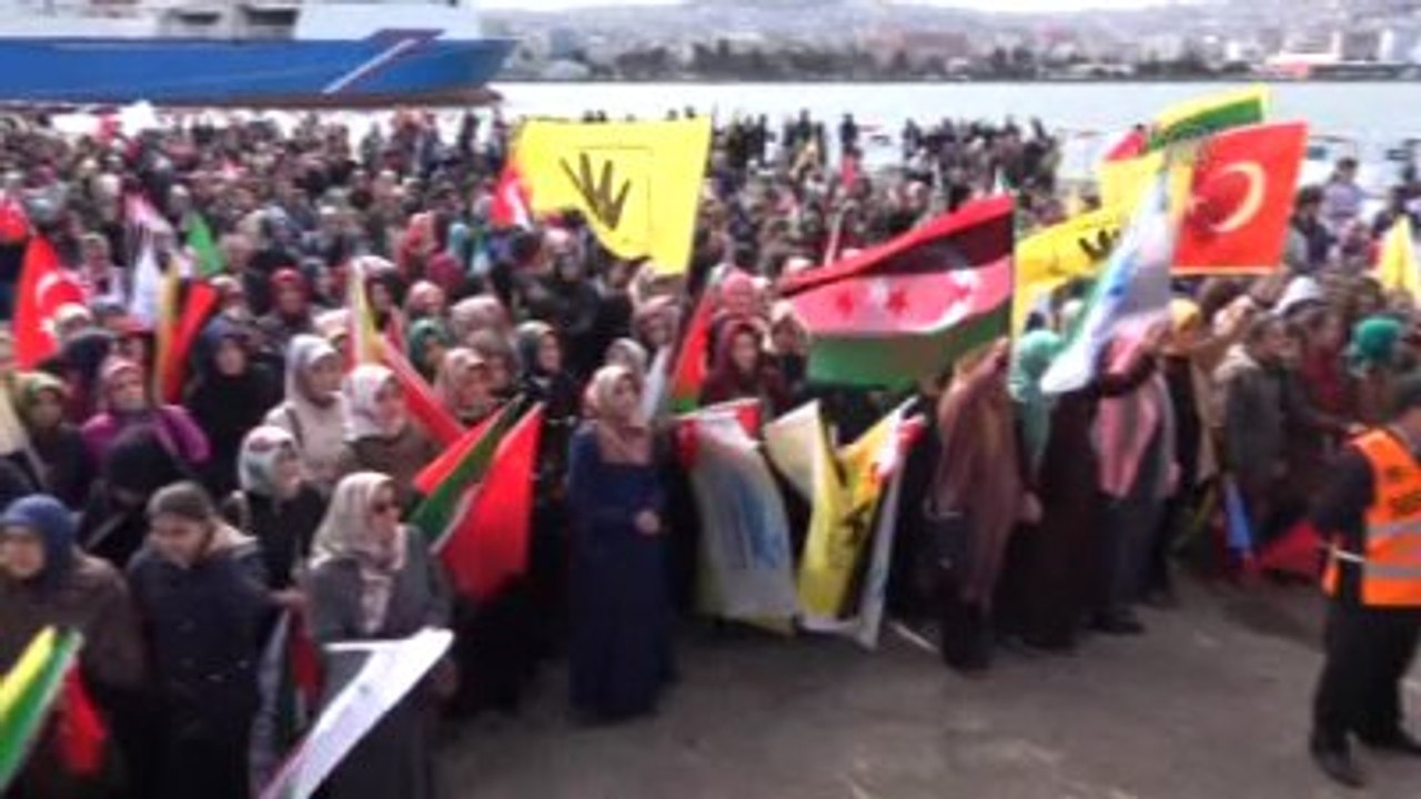 Mavi Marmara Gemisi Samsun'da