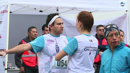 500 grimpeurs à l'assaut du 2ème plus haut gratte-ciel de Mexico