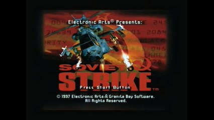 [Test] Soviet Strike on Sega Saturn w/ EZCap