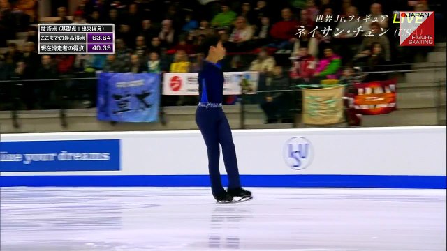 ネイサン・チェン Nathan Chen - 2015 Junior Worlds FS