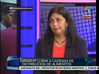 Venezuela reforzará abastecimiento de productos con UNASUR