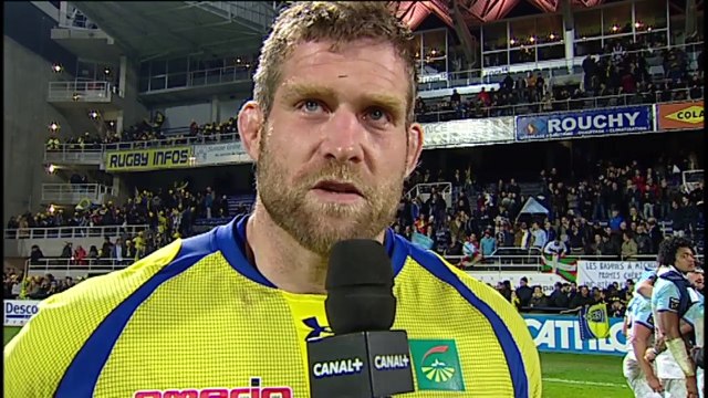 TOP14 - Clermont-Bayonne: Interview Vincent Debaty (CLE) - J19 - Saison 2014/2015