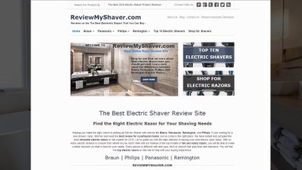 Best Electric Shaver Reviews - Reviewmyshaver.com