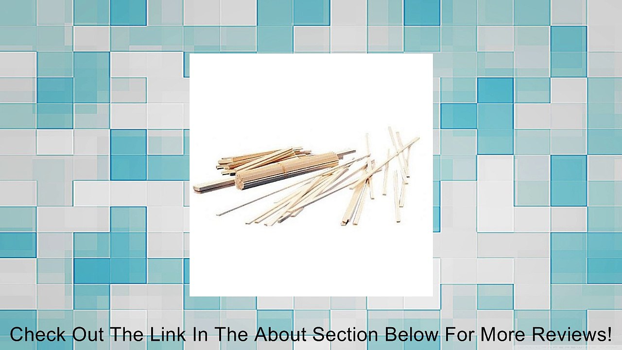 (Price/PK)Alvin BS1015 Balsa Wood Strips 1/16 x 3/8 Review