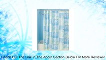 Interdesign 36220 Shower Curtain, Vivo, Blue/Green Polyester, 72 x 72-In. Review