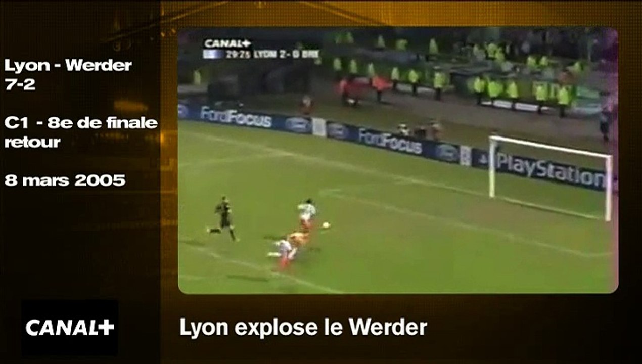 Lyon explose le Werder Brême (7-2)