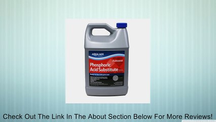 Aqua Mix Phosphoric Acid Cleaner Substitute Review