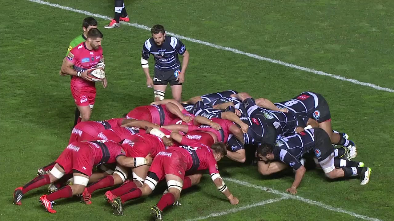 TOP14 - Toulon-Brive: Essai Juan Smith (TLN) - Saison 2014/2015