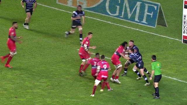 TOP14 - Toulon-Brive: Essai 2 David Smith (TLN) - Saison 2014/2015