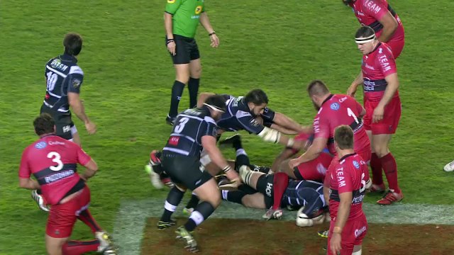 TOP14 - Toulon-Brive: Essai 3 David Smith (TLN) - Saison 2014/2015