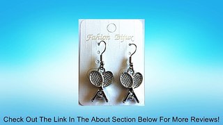 Pewter Tennis Racquet Earrings Review