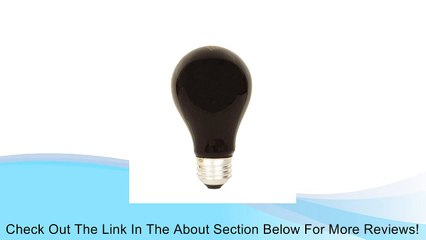 Rubie's Black Light 75 watt Bulbs Review