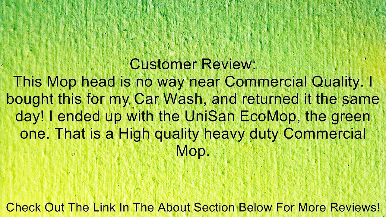 Rubbermaid Commercial Cut-end Cotton Mop Review