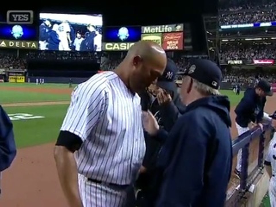 Mariano Rivera se despide del Béisbol