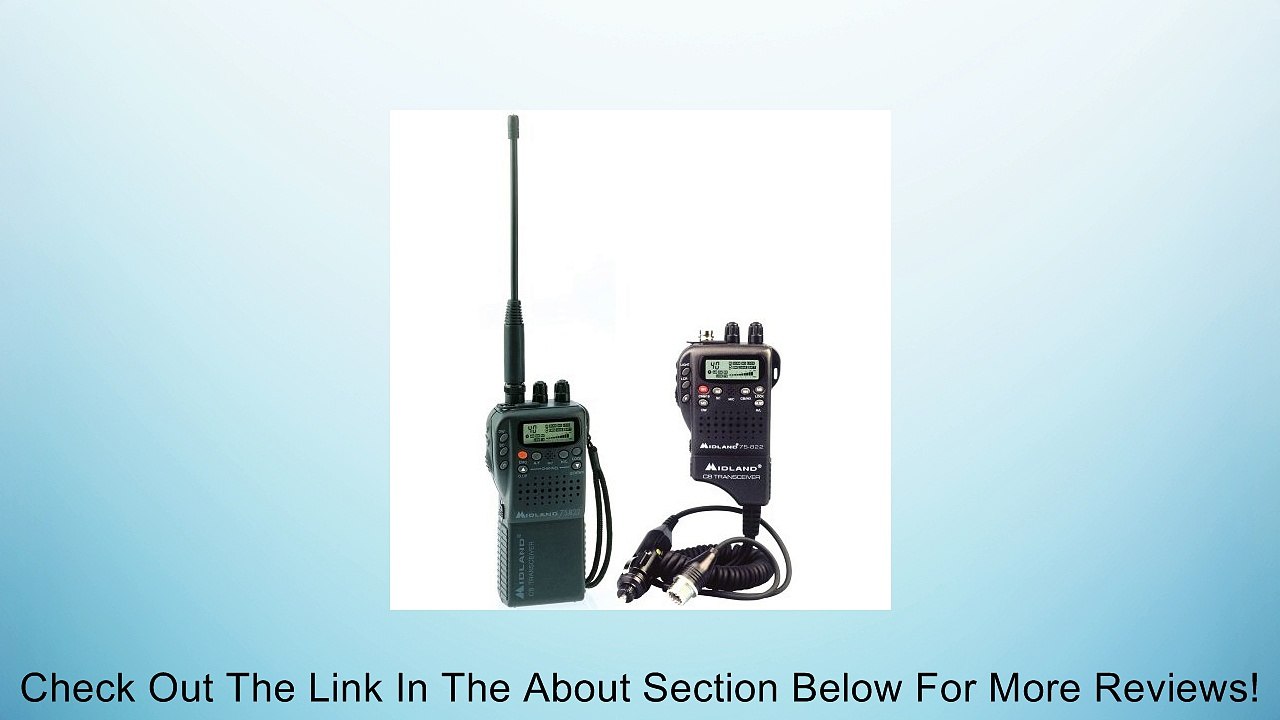 MIDLAND RADIO-Handheld Mobile CB w/ Adapter Review