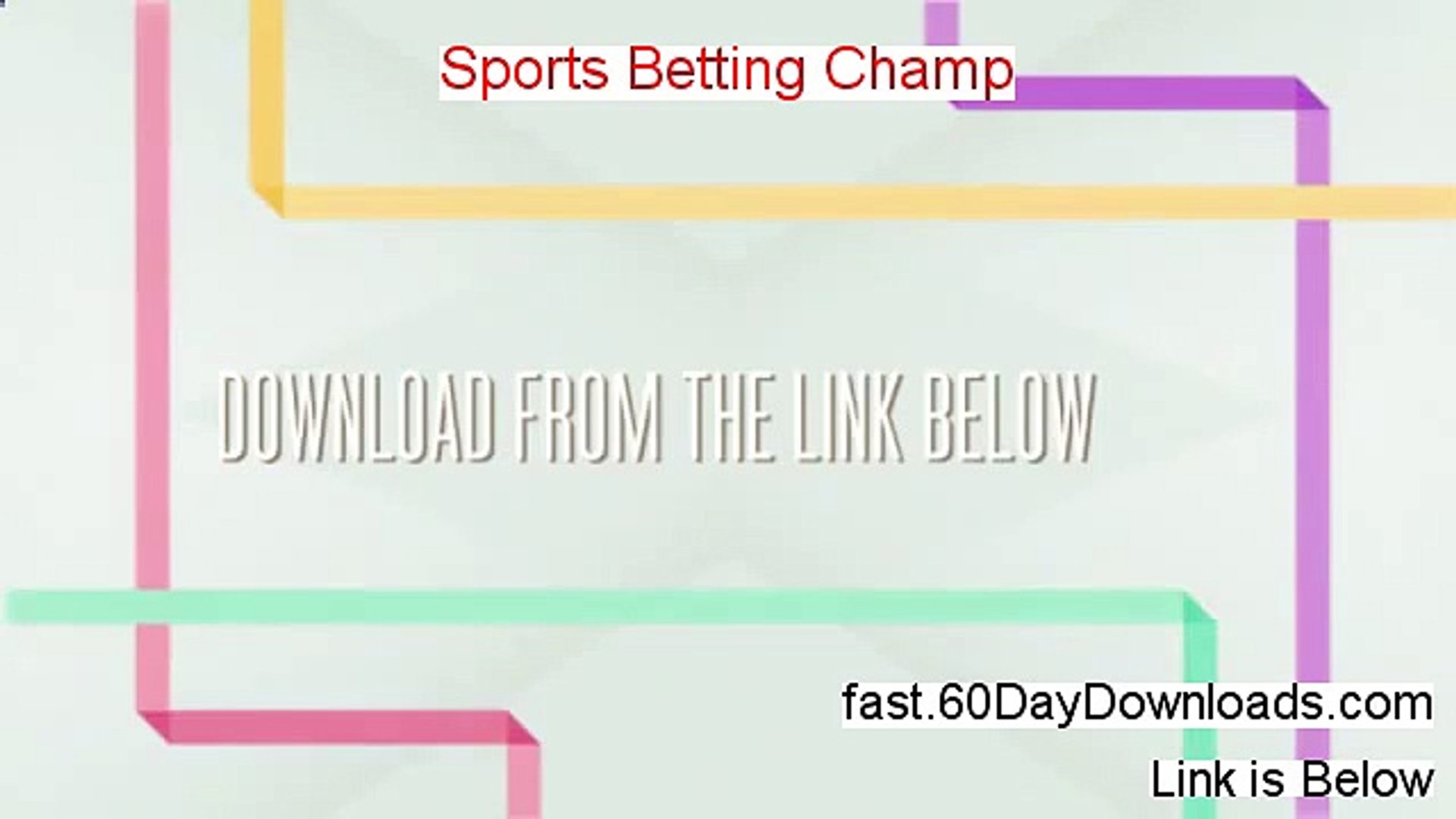 ⁣Sports Betting Champ Review - Sports Betting Champ
