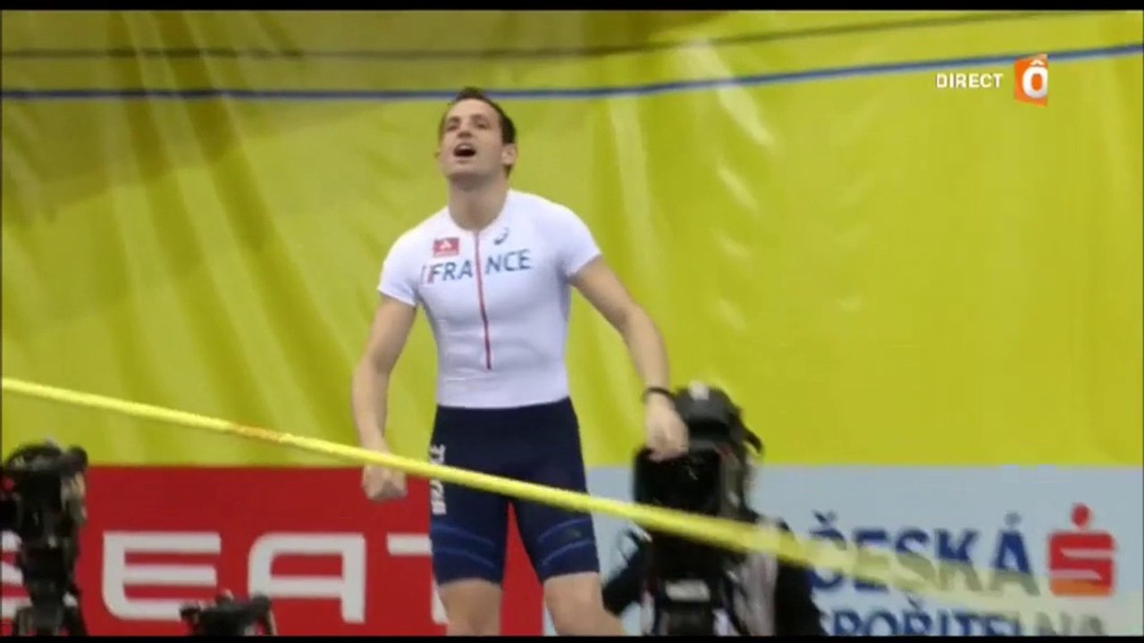 ChE athlé en salle, saut à la perche H, 07 mars 2015 (4e titre en salle de Renaud Lavillenie)