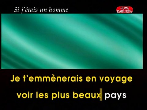 KARAOKE DIANE TELL - Si j'étais un homme