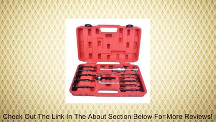 Supercrazy 16PCS Car Blind Hole Pilot Bearing Puller Internal Extractor Install Removal Tool Kit W/ Slide Hammer Tool SF0030 Review