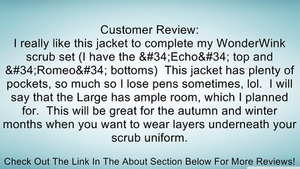 WonderWink Women's Origins Delta Unisex Scrub Jacket Review