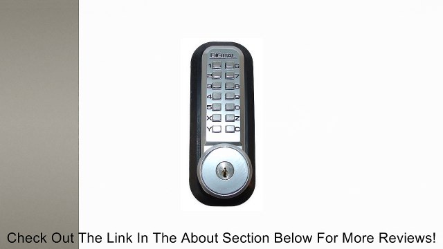 Lockey 2210-SC-DC-KO Mechanical Keyless Deadbolt Double Sided Combination With Key Override - Satin Chrome Review