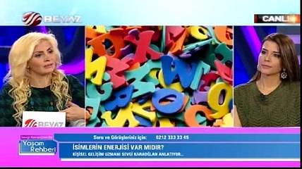 Sevgi Karaoğlan İle Yaşam Rehberi 07.03.2015