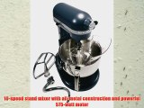 KitchenAid KP26M1XBS Professional 600 Series 6-Quart Stand Mixer Blue Steel