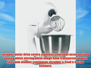 Bosch Styline Stand Mixer with Continuous Shredder and Bosch Blender Bundle of 2 Items