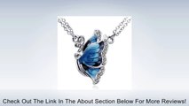 Topstaronline (TM) Faux Diamond Studded Blue Butterfly Pendant Necklace Review