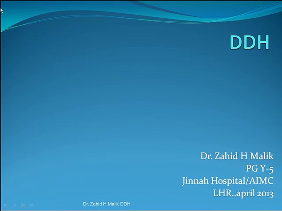 ddh 1.40 DDH radiographic findings