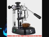 La Pavoni Professional PBB-16 Espresso Machine Black Base