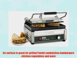 Waring Commercial WPG250 120-volt Italian-Style Panini Grill Large