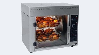 Vollrath 40704 Cayenne Electric Countertop Chicken Rotisserie Oven 8-Bird