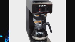 BUNN 13300.0011 VP17-1BLK Pourover Coffee Brewer with One Warmer Black