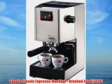 Gaggia Classic Espresso Machine - Brushed Steel|14101