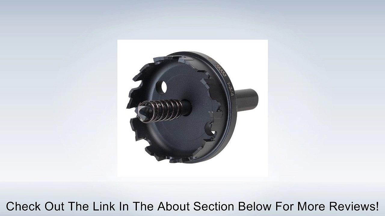 Greenlee 625-1-3/4 Carbide-Tipped Hole Cutter, 1-3/4-Inch Review