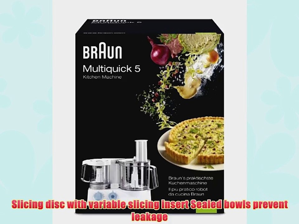 Braun K700 220-volt Food Processor 50 HZ