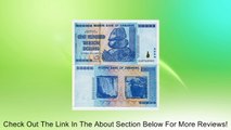 Zimbabwe Currency 100 Trillion $ UNCIRCULATED BILLS x 10 Notes (2008) AA Prefix Review