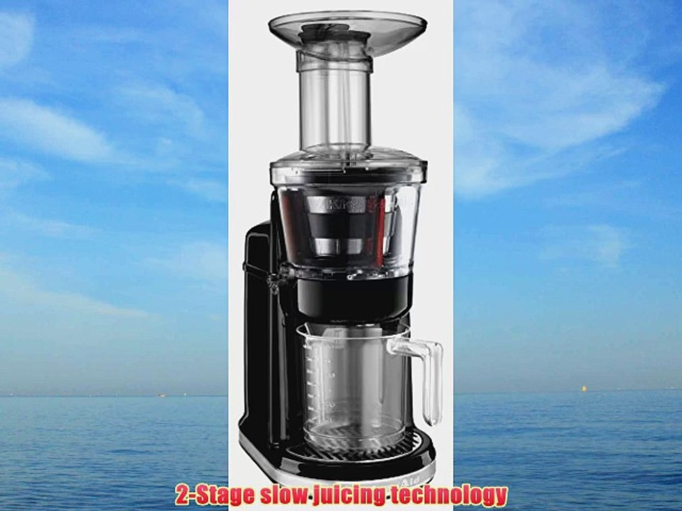 KitchenAid KVJ0111OB Maximum Extraction Juicer Onyx Black