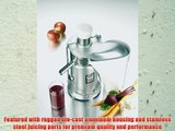 Waring Commercial JE2000 Heavy-Duty Stainless Steel Juice Extractor with Pulp Ejection
