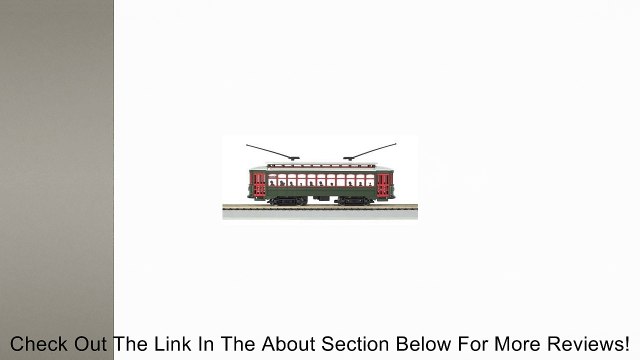 Bachmann Brill Trolley New Orleans (Desire St.) with Die-Cast Power Truck HO Scale Review