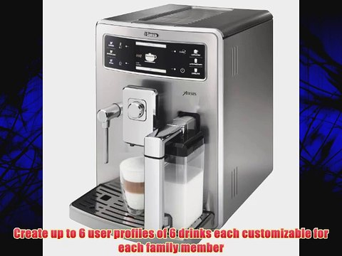 Saeco Xelsis SS Automatic Espresso Machine Stainless Steel