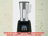 Waring Commercial MX1300XTS Xtreme Reprogrammable Hi-Power Blender with Stainless Steel Container