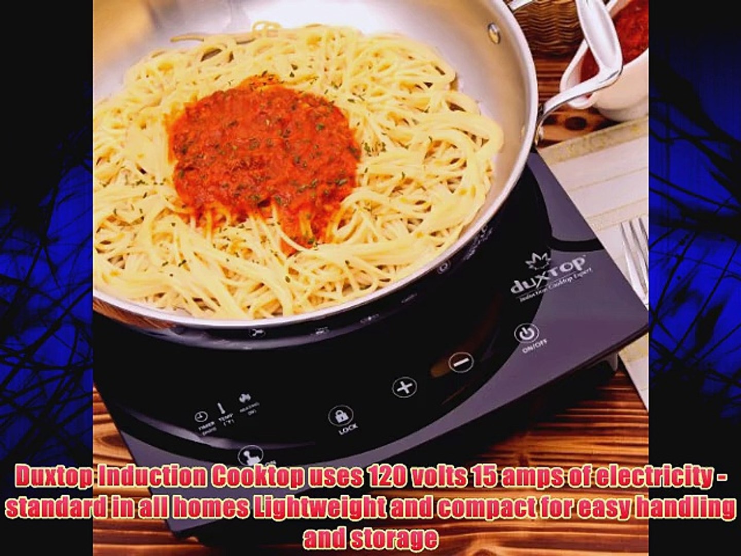 Duxtop 1800 Watt Touch Sensitive Induction Cooktop Countertop
