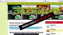 Ninja Heroes Unlock Golds Voucher and Coins Hack