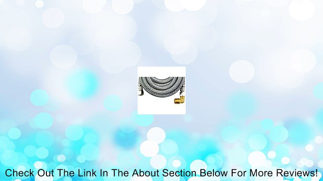 Loyal MK496B C000299 Braided Dishwasher Connectors with Elbow, Stainless Steel Review